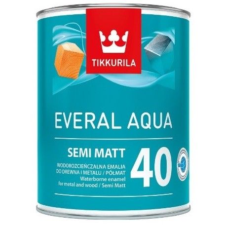 Tikkurila Everal Aqua Semi Matt [40] 0.9l