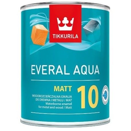 Tikkurila Everal Aqua Matt [10] 0.9l