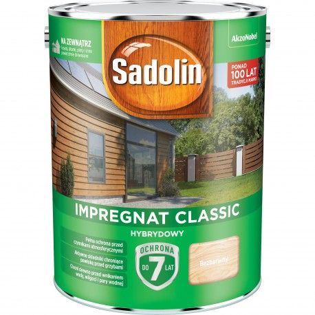 Sadolin Classic Impregnat 4.5l Bezbarwny