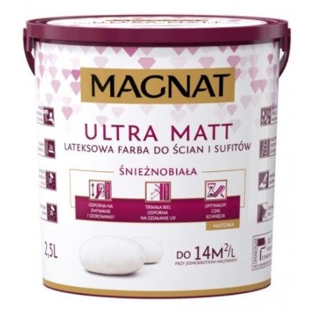 Magnat Ultra Matt Biała 2.5L