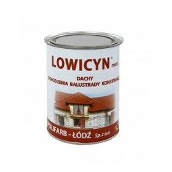 Lowicyn farba poliw. 0.8L szara jasna