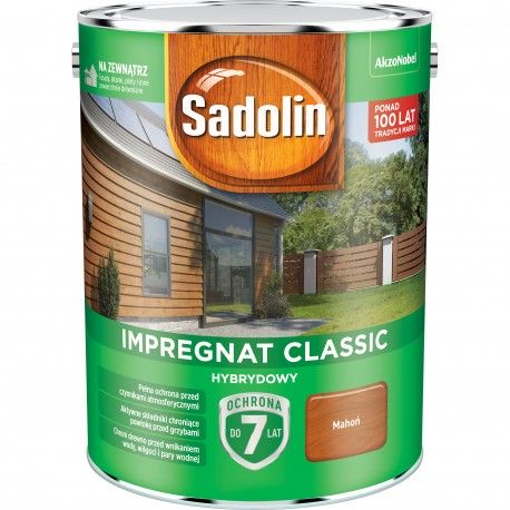 Sadolin Classic Impregnat 4.5l Mahoń
