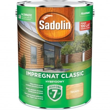Sadolin Classic Impregnat 4.5l Dąb Jasny