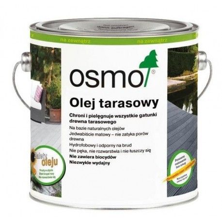Osmo Olej do Tarasów 2.5l Termodrewno 010